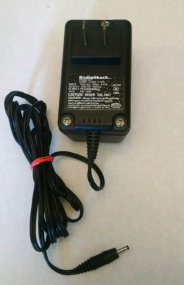 NEW RadioShack Class 2 Transformer For 17-065 17-070 9.0V DC 265mA AC POWER SUPPLY ADAPTER Charger